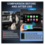 Оригинален кабелен към безжичен Carplay USB адаптер за кола Най-, снимка 2