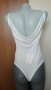 Млечно бяло боди, с интересен гръб👗🍀M/L,L👗🍀арт.2099, снимка 1