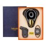 Lubinski лубински подаръчен комплект запалка, пепелник и ножица за пури., снимка 1 - Запалки - 42062284