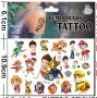 7 вида Пес патрул Paw patrol кучета Tattoo татос татуировка временна детска татоси татуси, снимка 3