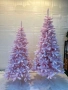 Розова коледна елха 180см-210см, снимка 1