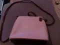 Vera Pele made in Italy розава чанта естествена кожа 22х14см отлична, снимка 1