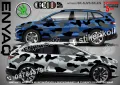 Opel Antara SK-SJV3-O-AN Кaмуфлаж Офроуд Джип Пикап Лодка Camouflage Off-Road стикери, снимка 8