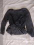 Елегантна черна блуза с дантела unica , снимка 1 - Блузи с дълъг ръкав и пуловери - 38270101