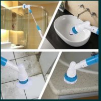 Електрическа четка за почистване на баня Spin Scrubber , снимка 5 - Парочистачки и Водоструйки - 30693819