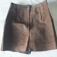 Къс панталон естествена кожа , снимка 2 - Къси панталони и бермуди - 30460302