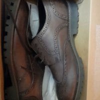 НОВИ обувки на италианската марка ВАТА естествена кожа, зимен грайфер, снимка 6 - Спортно елегантни обувки - 44325221