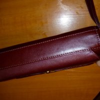 Мъжка чанта за ръка от естествена кожа Нова! марка Mihail бордо с ключалка, снимка 9 - Чанти - 34441227