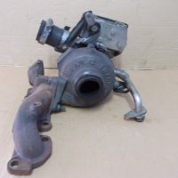 Турбо GARRETT 4U3Q-6K682-BK за PEUGEOT CITROEN 2.7HDI, снимка 4 - Части - 39962609