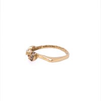Златен дамски пръстен 1,83гр. размер:54 14кр. проба:585 модел:20119-1, снимка 2 - Пръстени - 42554741