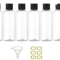 Нови 6 бр. 100мл пластмасови бутилки за лосион козметика Многократна употреба Пътуване , снимка 1 - Други стоки за дома - 42230011