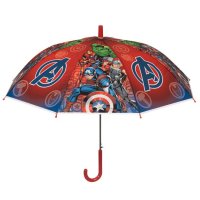Автоматичен детски чадър за дъжд Red Avengers Cane 68 см, снимка 2 - Чадъри - 42877229