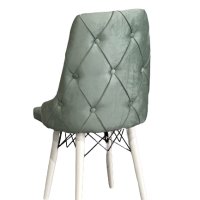 Трапезен стол ( зелен,черен,сив,мента,крем), снимка 3 - Столове - 44199501