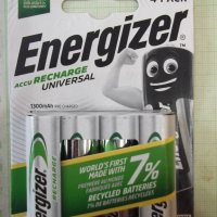 Комплект от 4 бр. акумулаторни батерии "Energizer AA" нови, снимка 2 - Други стоки за дома - 44327967
