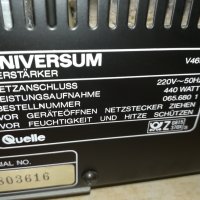 UNIVERSUM STEREO AMPLI 1101211925, снимка 2 - Ресийвъри, усилватели, смесителни пултове - 34429746