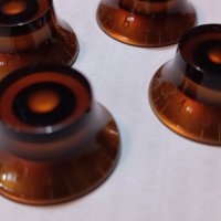 Dark Brown Les Paul Top Hat Knobs, снимка 4 - Китари - 39658786