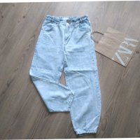 Zara - дънки бойфренд 13-14г, снимка 5 - Детски панталони и дънки - 40833522