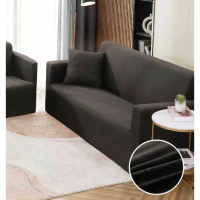 Еластичен калъф за диван - Черен, снимка 2 - Други - 44811005
