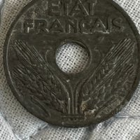 20 сантима Вишистка Франция 1941, снимка 2 - Нумизматика и бонистика - 35649441