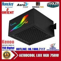 Захранване AeroCool PSU LUX RGB 750W ,RGB Addressable Bronze 88 % Нов , снимка 2 - Захранвания и кутии - 32068335