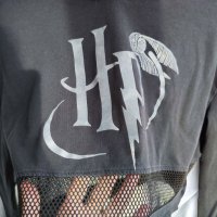 Harry Potter къса блуза с дълъг ръкав и мрежа146/152, 10-11год, снимка 2 - Детски Блузи и туники - 40510520