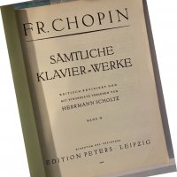  Chopin Klavierwerke Oeuvres de Piano - Piano Works Band III (Scholtz) , снимка 2 - Други - 32190878