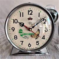 Часовник будилник анимиран стар  7бр. работещи, снимка 9 - Антикварни и старинни предмети - 38693553