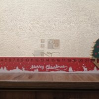 Дървени календари за отброяване на дните до Коледа., снимка 6 - Декорация за дома - 42478029