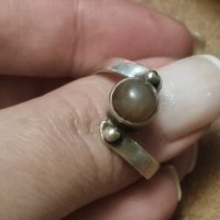 Сребърен пръстен (204), снимка 5 - Пръстени - 44230986