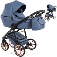 Бебешка количка Junama Termo Tex 2в1, 3в1 НОВА, снимка 4 - Детски колички - 42080307