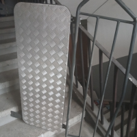 Метална преграда за багажник с алуминиева платформа на Опел Мерива -2005, снимка 4 - Аксесоари и консумативи - 44617407