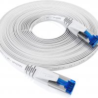 Плосък Ethernet кабел KabelDirekt, снимка 1 - Мрежови адаптери - 38156689