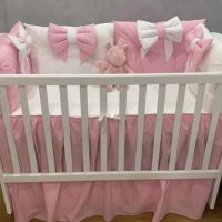 Обиколник за бебешко креватче , снимка 3 - Спално бельо и завивки - 34364075