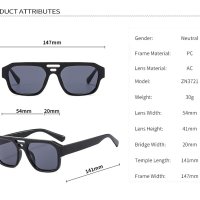 Мъжки слънчеви очила r1 2024, снимка 5 - Слънчеви и диоптрични очила - 44295596