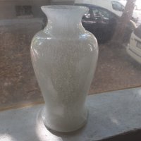 Страхотна голяма стъклена ваза, снимка 1 - Антикварни и старинни предмети - 42236559