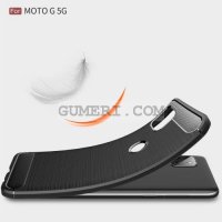 Motorola Moto G 5G Карбонов удароустойчив гръб , снимка 4 - Калъфи, кейсове - 31498114