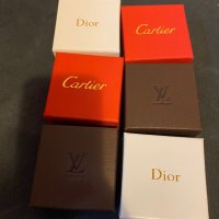 Подаръчна кутийка за бижута Cartier, LV, Dior, снимка 1 - Други - 35350155