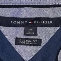 Tommy Hilfiger оригинална поло тениска S памучна фланелка, снимка 3 - Тениски - 29536141
