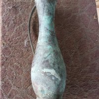 Стара медна ваза, снимка 1 - Вази - 40091474