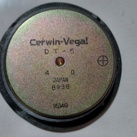 Cerwin Vega - DT-5 ; 4ohm, говорители,  пищялки, снимка 5 - Тонколони - 44794435
