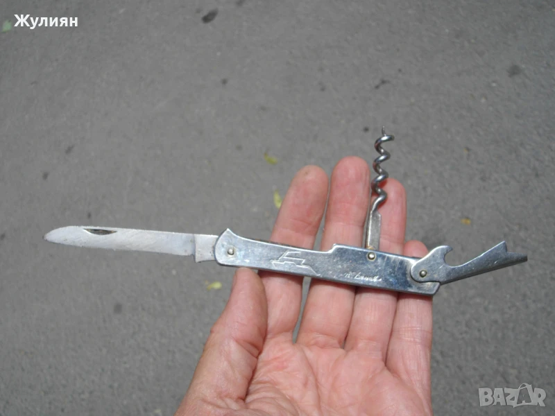 КОЛЕКЦИОНЕРСКО ДЖОБНО НОЖЧЕ ОТВАРАЧКА ПЕТКО ДЕНЕВ , снимка 1