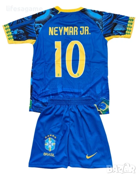 Детско - юношески футболен екип Бразилия Неймар Brazil Neymar Jr , снимка 1