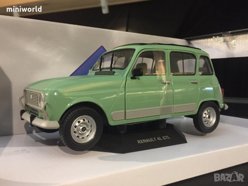 Renault 4 GTL 1978 - мащаб 1:18 на Solido моделът е нов в кутия, снимка 1