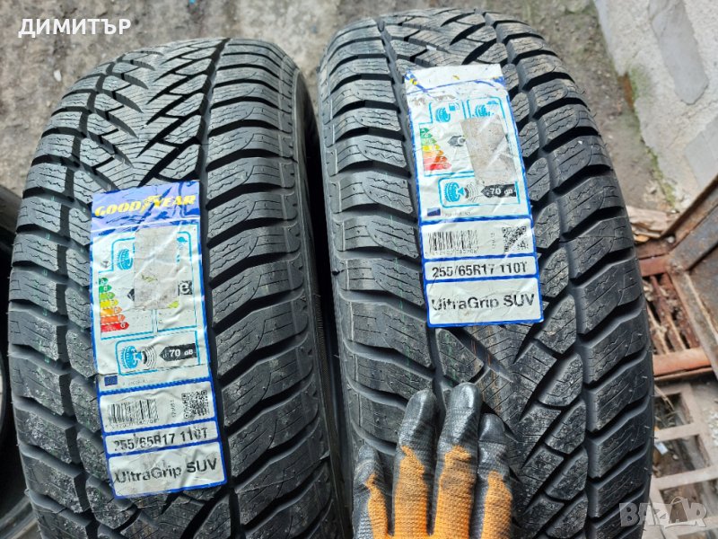 4бр.НОВИ зимни GOOD YEAR 255/65/17 110T DOT 4018, снимка 1