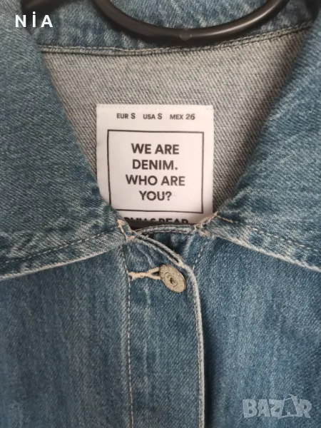 Дънково яке PULL&BEAR, снимка 1