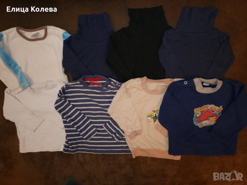 Лот блузи 74 см, снимка 1