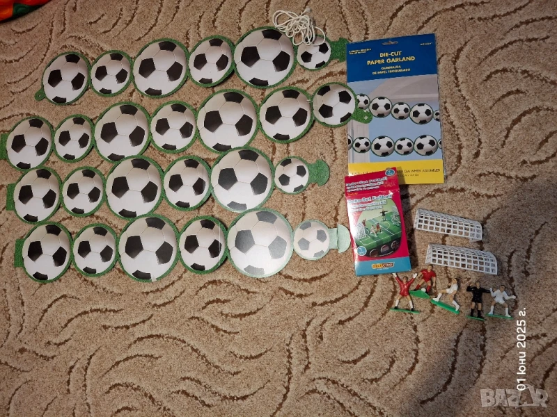 Парти украса "ФУТБОЛ", снимка 1