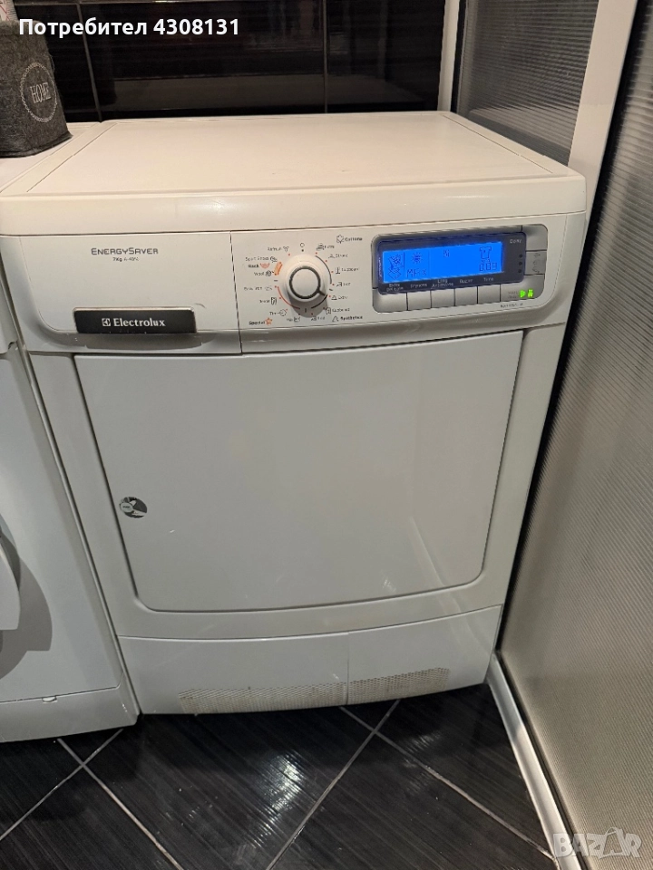 Сушилня Electrolux 7 кг кондензна с термопомпа, снимка 1