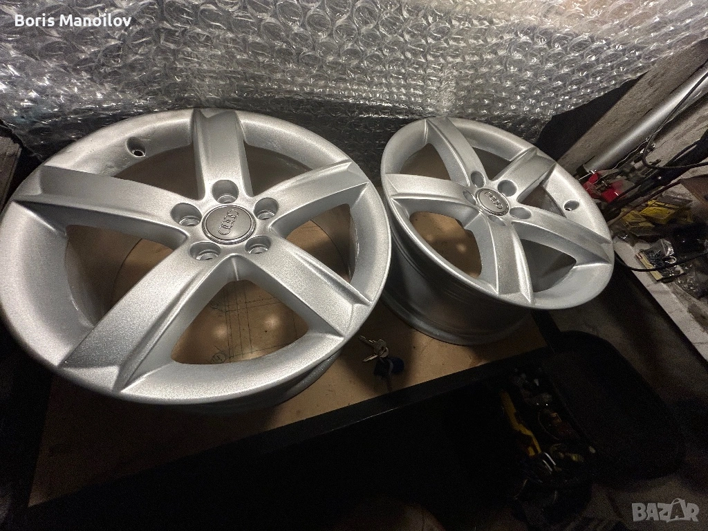 Джанти оригинални за Ауди 17/5х112  66, снимка 1