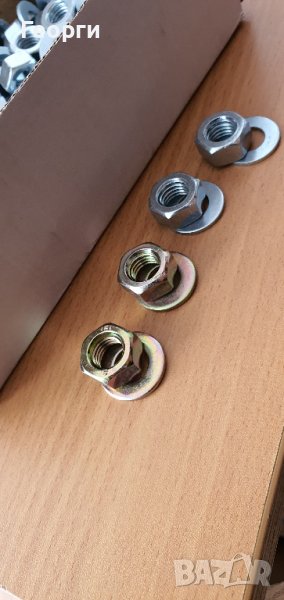Гайки и шайби М12 резба 12 за шпилка 12мм - големи количества, снимка 1
